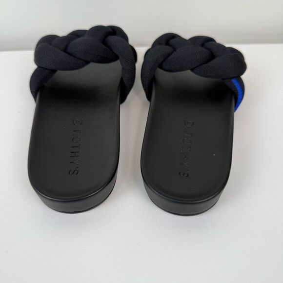 Rothy’s Black Bubble Slides Sandals Women's size 6.5 - Picture 7 of 9